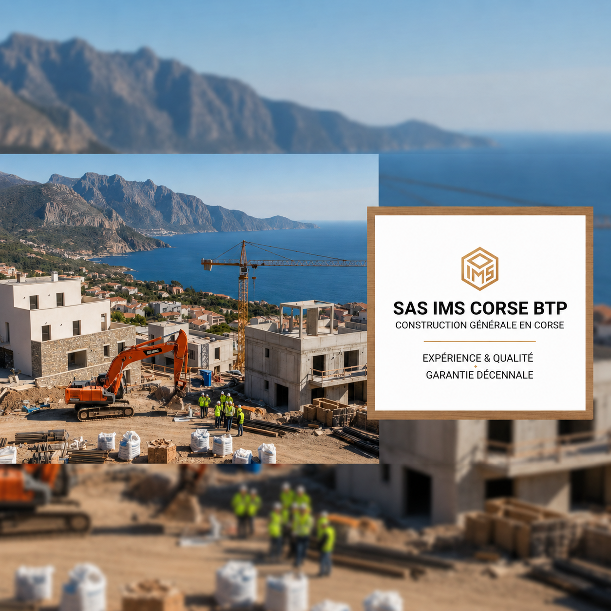 IMS Corse BTP chantier en Corse